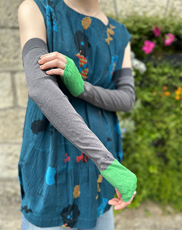 
                  
                    Load image into Gallery viewer, 《GEA_10th》Washi arm sleeves-B / BEH22012UB
                  
                