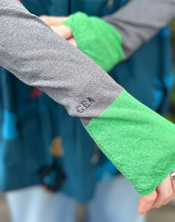 
                  
                    Load image into Gallery viewer, 《GEA_10th》Washi arm sleeves-B / BEH22012UB
                  
                