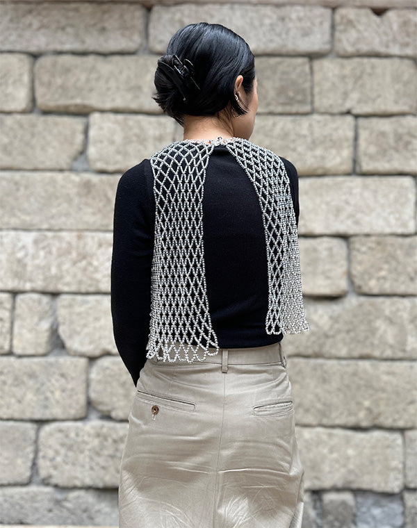 
                  
                    Load image into Gallery viewer, BEADS VEST / 309297252001
                  
                