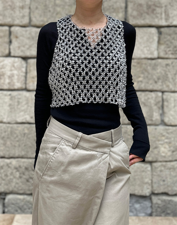 
                  
                    Load image into Gallery viewer, BEADS VEST / 309297252001
                  
                