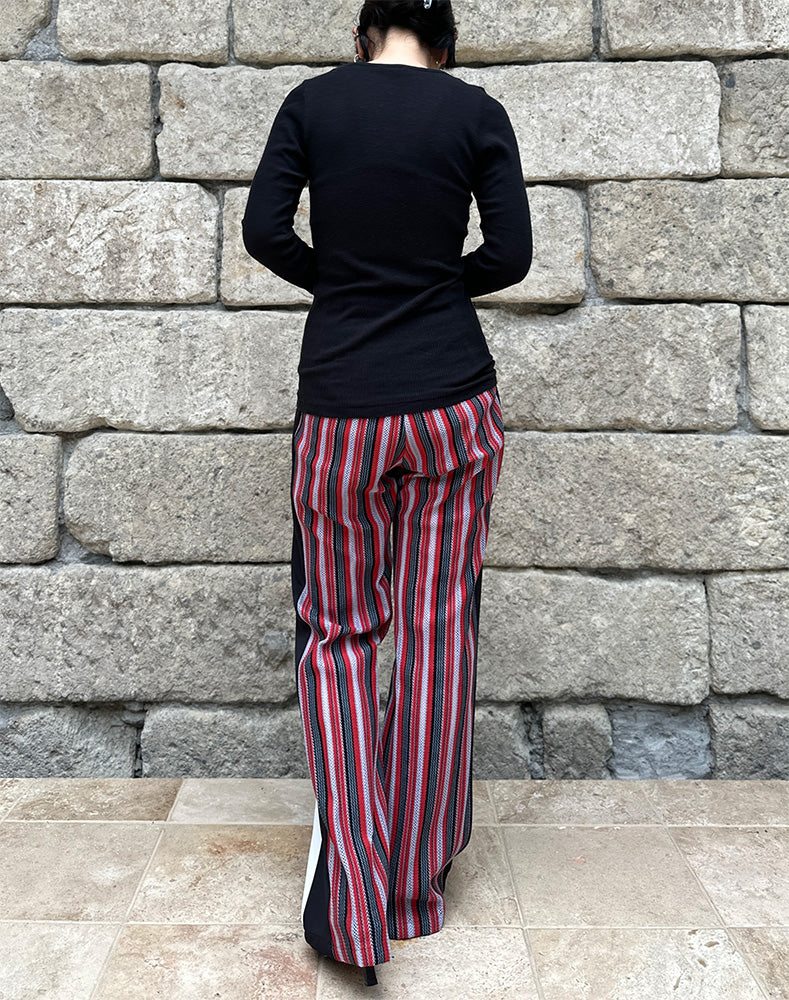
                  
                    Load image into Gallery viewer, Russell Jersey Flare Trousers / 315165252001
                  
                