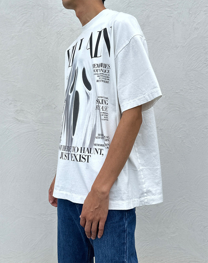 
                  
                    Load image into Gallery viewer, VILLAIN COVER PRINT T-SHIRT / 304175252001
                  
                