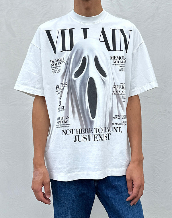 
                  
                    Load image into Gallery viewer, VILLAIN COVER PRINT T-SHIRT / 304175252001
                  
                