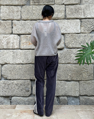 
                  
                    Load image into Gallery viewer, Narrow Track Pant - C/PE Velour / 315332251007
                  
                