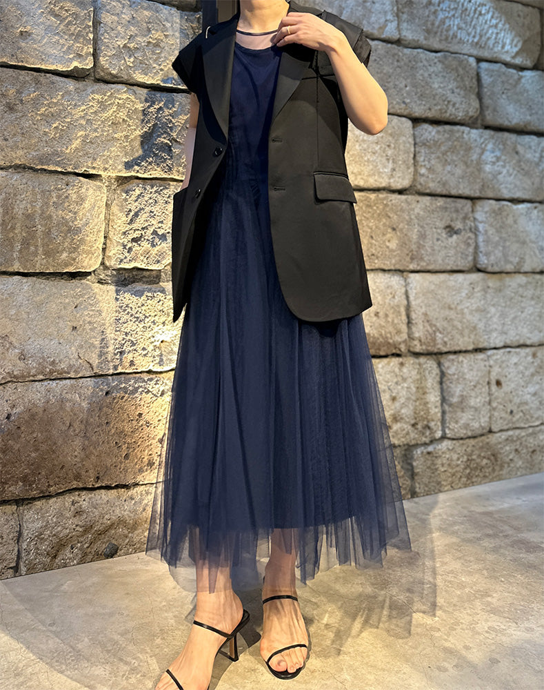 
                  
                    Load image into Gallery viewer, TULLE ONEPIECE / 303297252001
                  
                