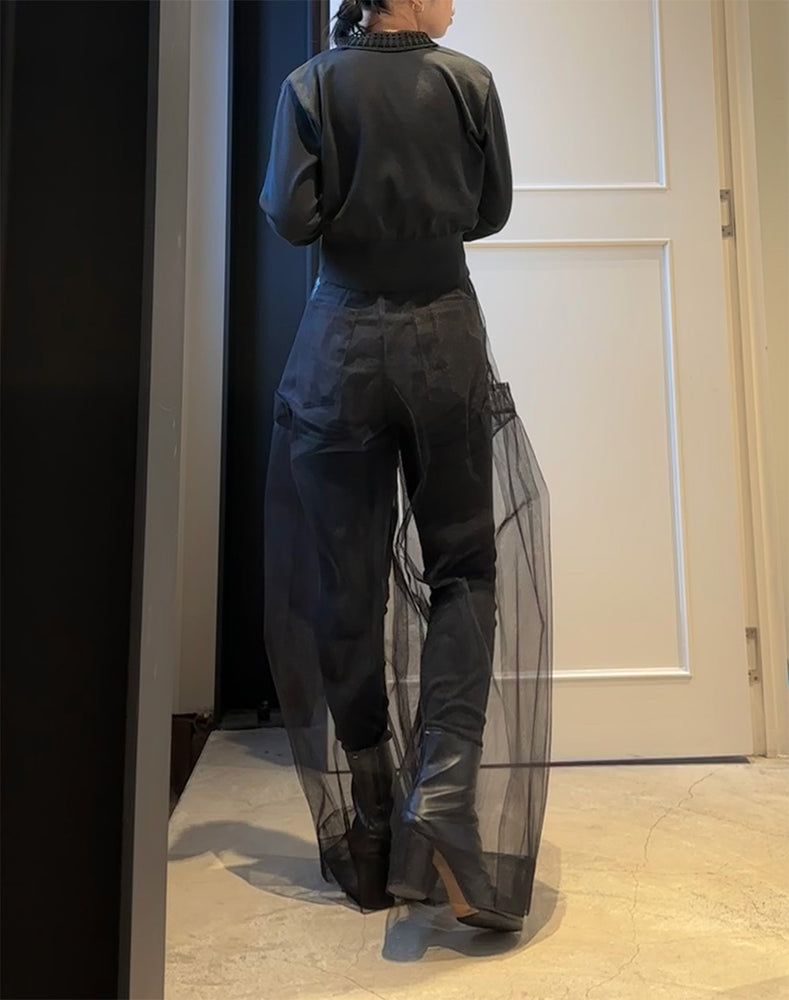 
                  
                    Load image into Gallery viewer, TULLE PANTS / 315297251001
                  
                