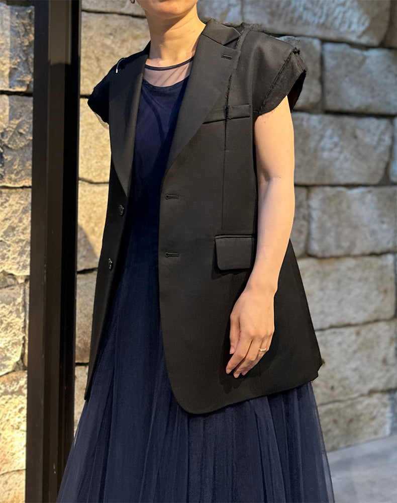 
                  
                    Load image into Gallery viewer, WOOL VEST / 309297252002
                  
                