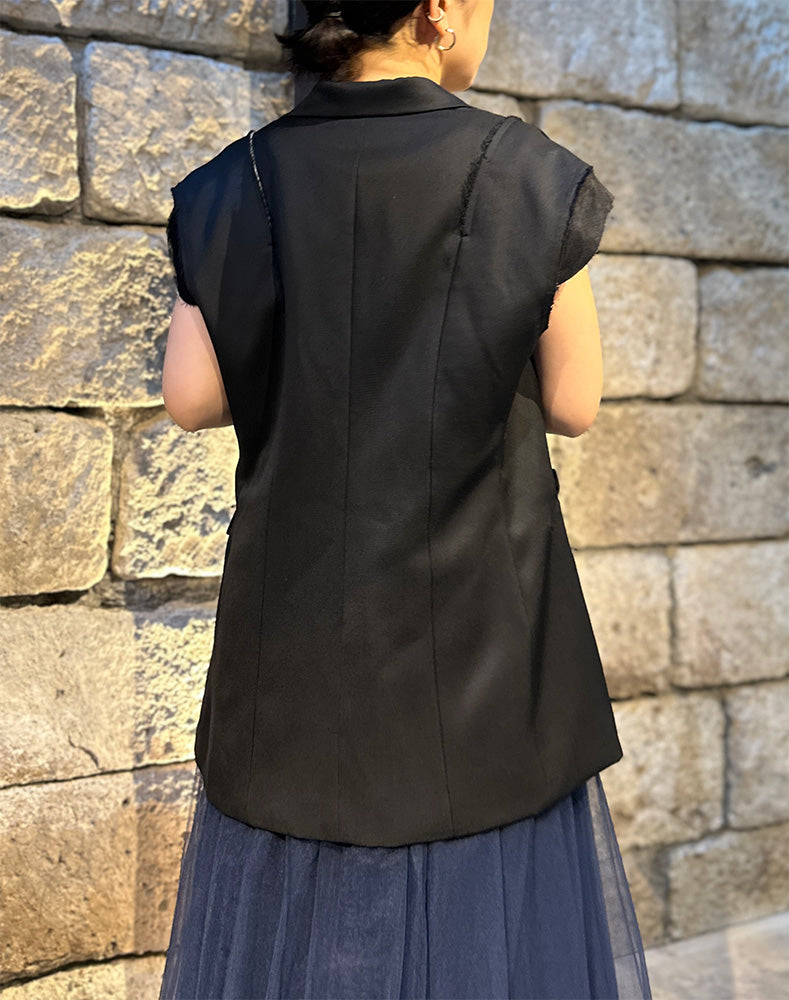 
                  
                    Load image into Gallery viewer, WOOL VEST / 309297252002
                  
                