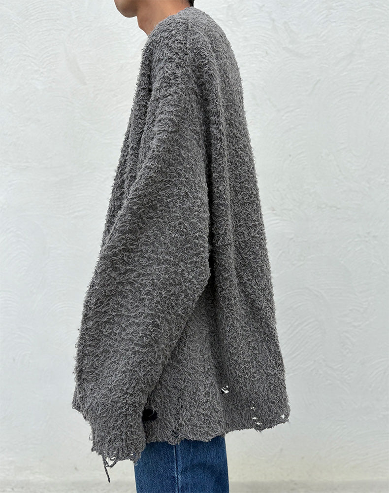 
                  
                    Load image into Gallery viewer, BACKBONE KNIT CARDIGAN / 307175252001
                  
                