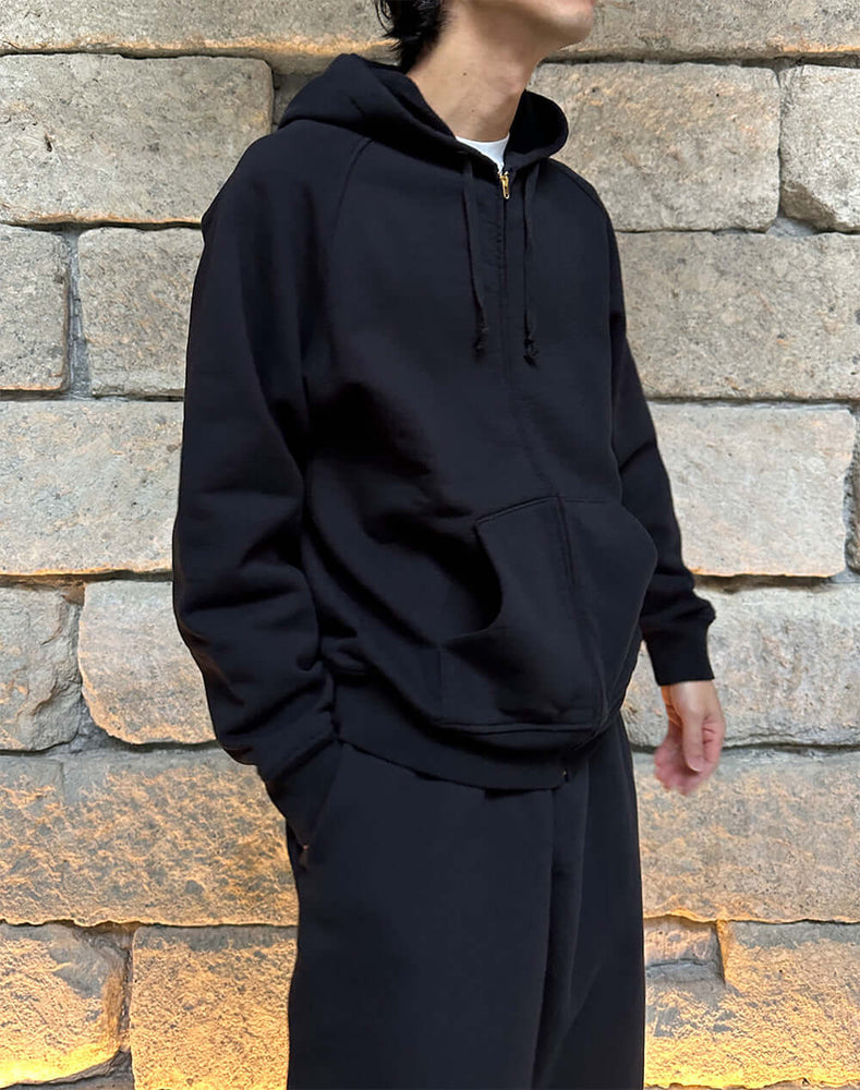 
                  
                    Load image into Gallery viewer, コットン裏毛 ジップパーカ / 306166251001
                  
                