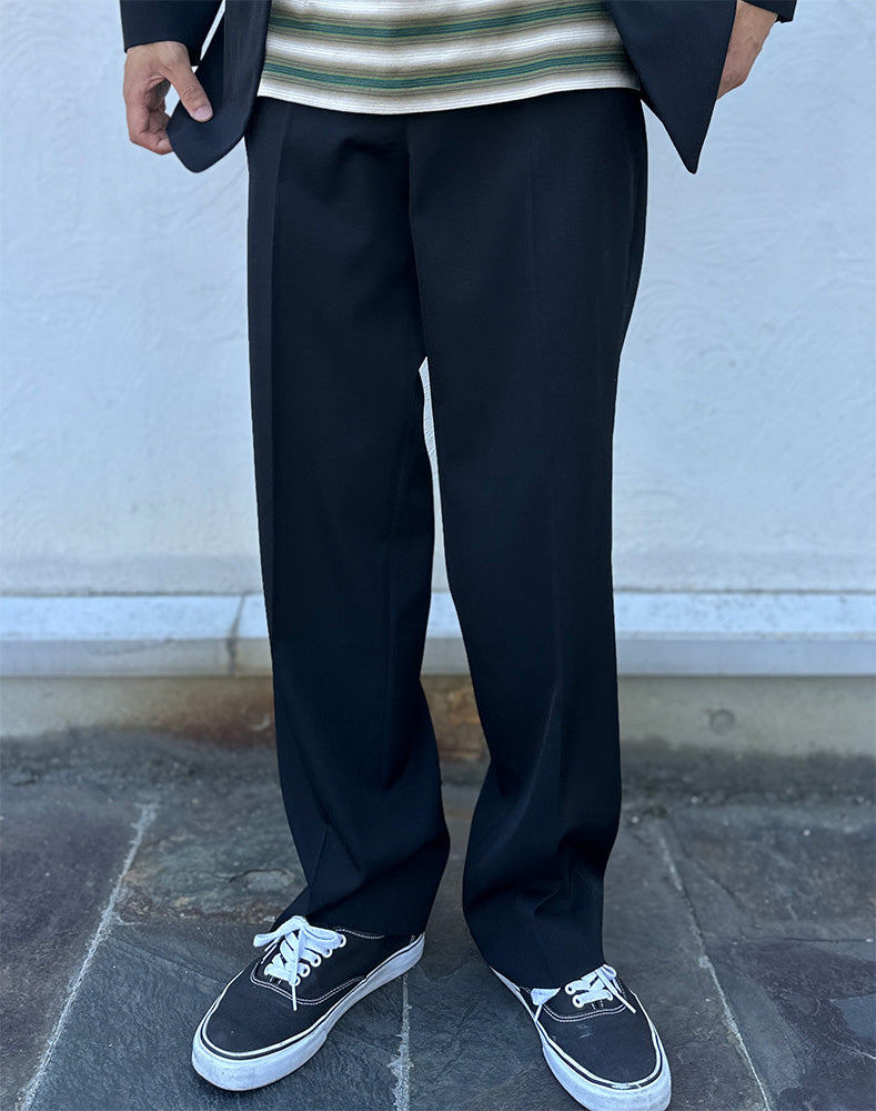 
                  
                    Load image into Gallery viewer, LIGHT WOOL MAX GABARDINE SLACKS / 315192252001
                  
                