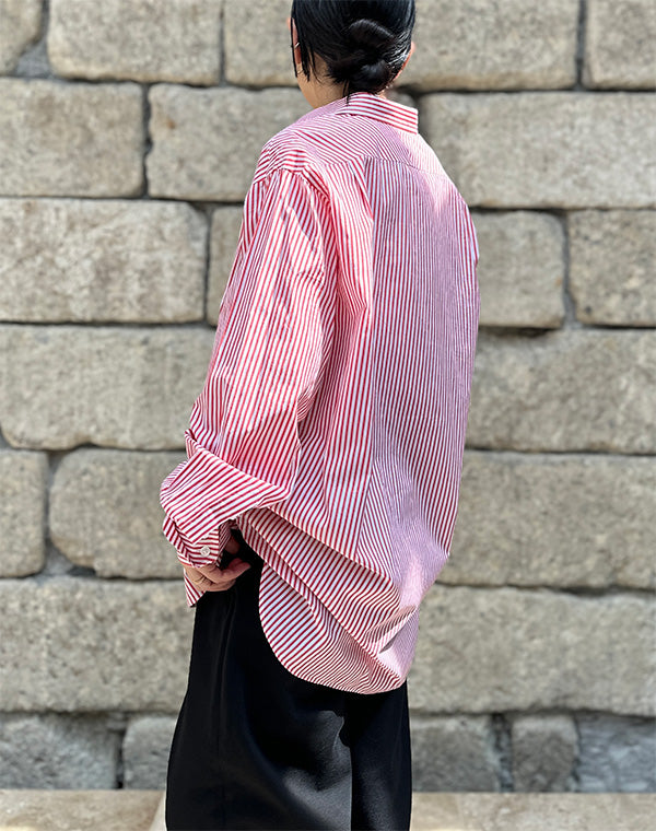 
                  
                    Load image into Gallery viewer, JERMYN SHIRT(STRIPE) / 311136252001
                  
                