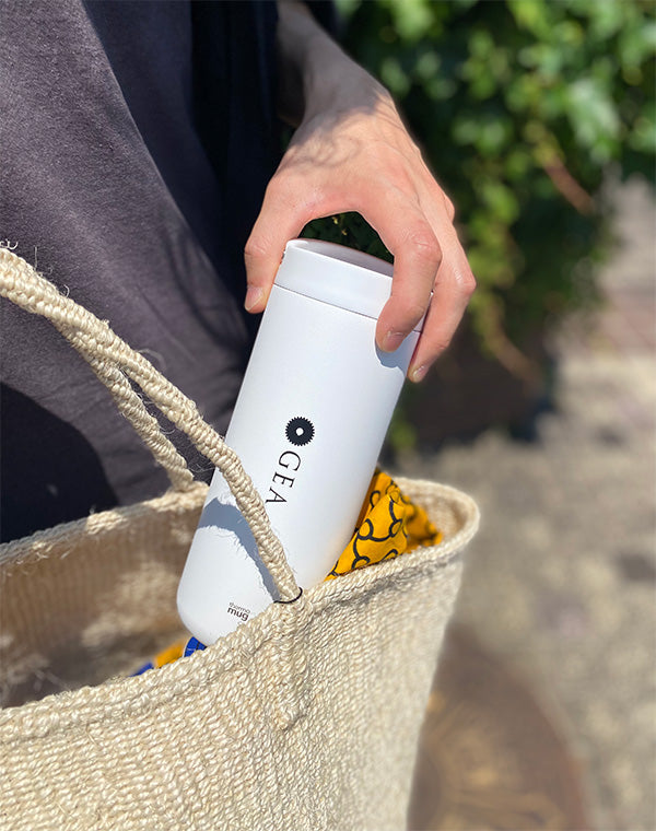 
                  
                    Load image into Gallery viewer, 《GEA_10th》GEA thermo mug LANTERN BOTTLE / 904624253001
                  
                