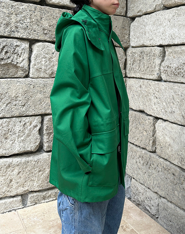 
                  
                    Load image into Gallery viewer, HIGH-DENSITY BONDED COTTON GABARDINE BLOUSON / 313178252001
                  
                