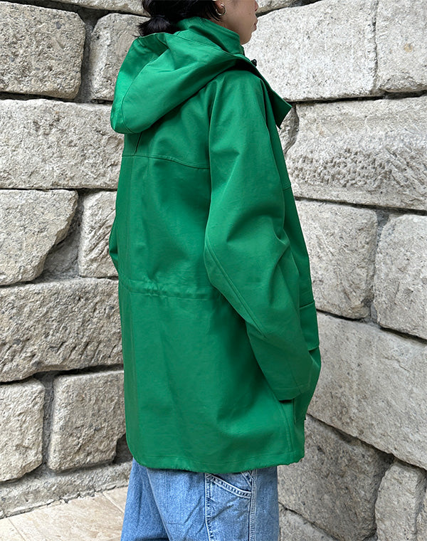 
                  
                    Load image into Gallery viewer, HIGH-DENSITY BONDED COTTON GABARDINE BLOUSON / 313178252001
                  
                