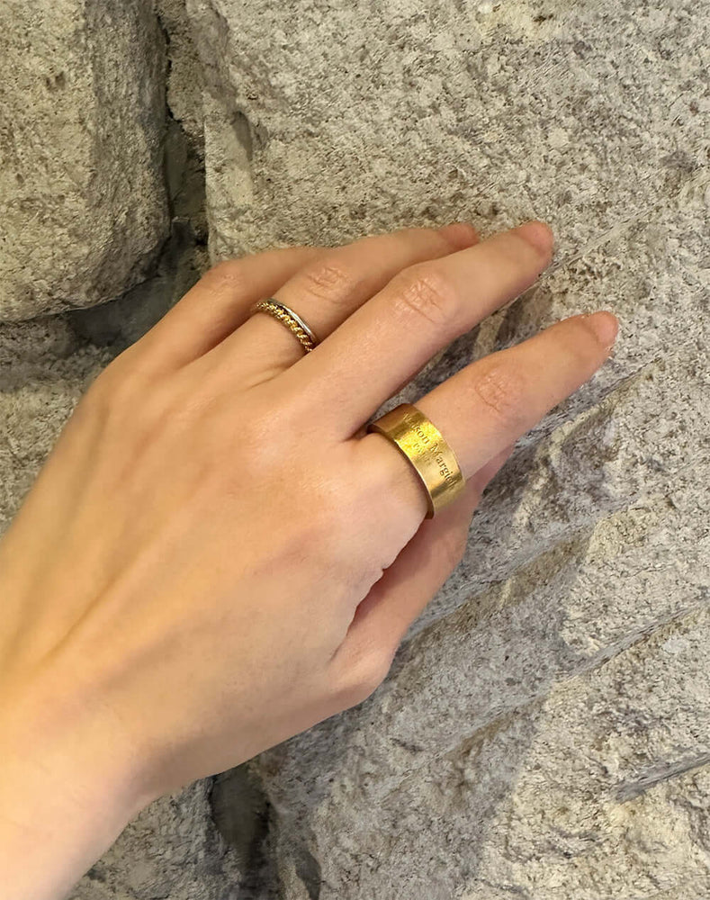 
                  
                    Load image into Gallery viewer, SM1UQ0082 / LOGO RING / 351239251002
                  
                