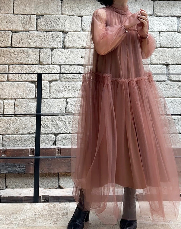 
                  
                    Load image into Gallery viewer, TULLE ONEPIECE / 303297242003
                  
                