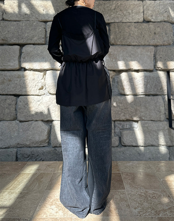 
                  
                    Load image into Gallery viewer, Hybrid Sweat Denim Pants / 311342252001
                  
                