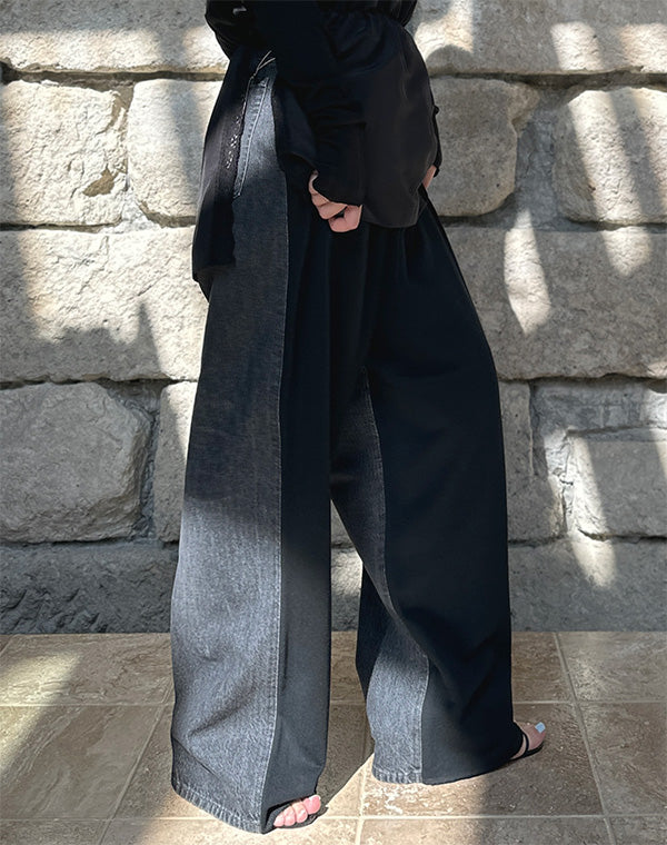 
                  
                    Load image into Gallery viewer, Hybrid Sweat Denim Pants / 311342252001
                  
                