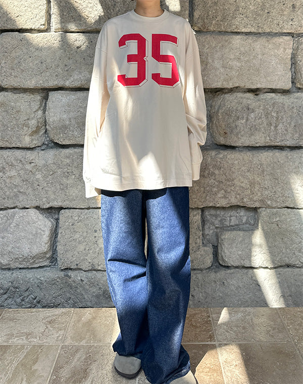 
                  
                    Load image into Gallery viewer, No35 Long Sleeve Loose Fit / 301342252002
                  
                