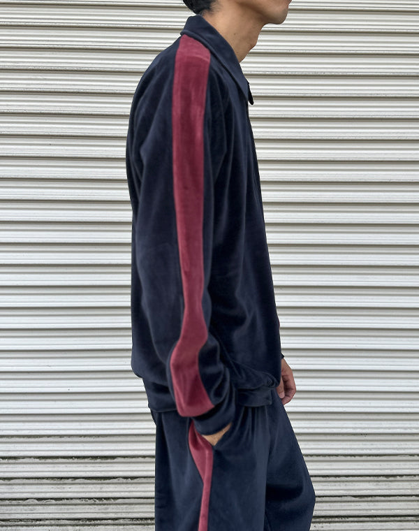 
                  
                    Load image into Gallery viewer, Side Line Pullover Shirt - C/PE Velour / 312332252002
                  
                