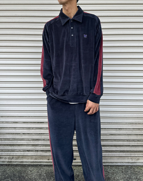 
                  
                    Load image into Gallery viewer, Side Line Pullover Shirt - C/PE Velour / 312332252002
                  
                