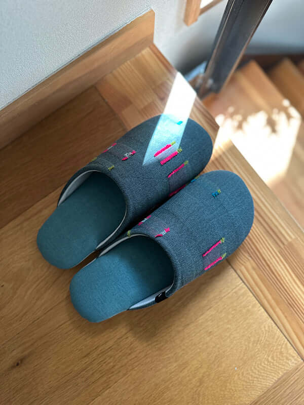 
                  
                    Load image into Gallery viewer, 【再入荷】《ABE HOME SHOES×GEA》綿麻Comfity オリジナルスリッパ - ドビー/ 903483253005
                  
                