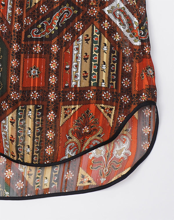 
                  
                    Load image into Gallery viewer, Mame Kurogouchi - Stained Glass Printed Top / 152165202001A
                  
                