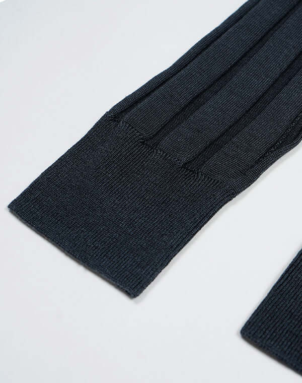 
                  
                    Load image into Gallery viewer, mayuhada silk rib cardigan / BEH24104LH
                  
                