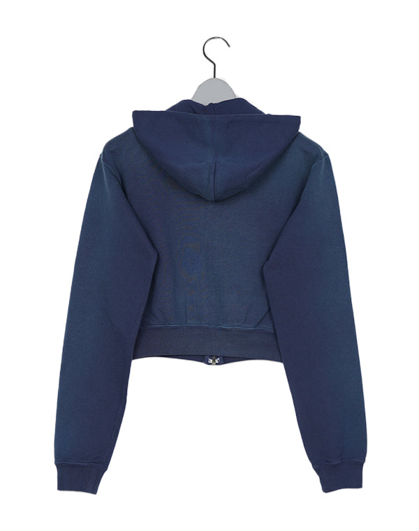 
                  
                    Load image into Gallery viewer, PRODUCT DYED PIMA LIGHT SWEAT ZIP PARKA / 306178252001
                  
                