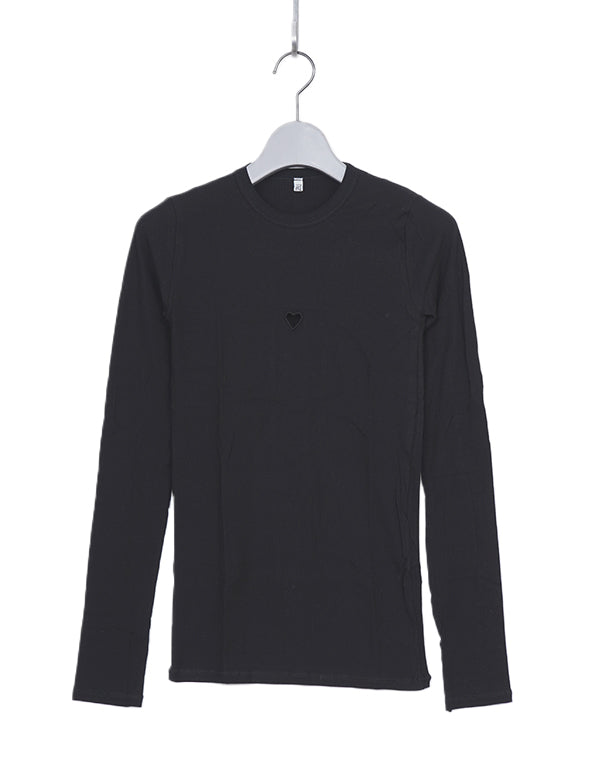 
                  
                    Load image into Gallery viewer, HEART LONG SLEEVE TEE / 301289252006
                  
                