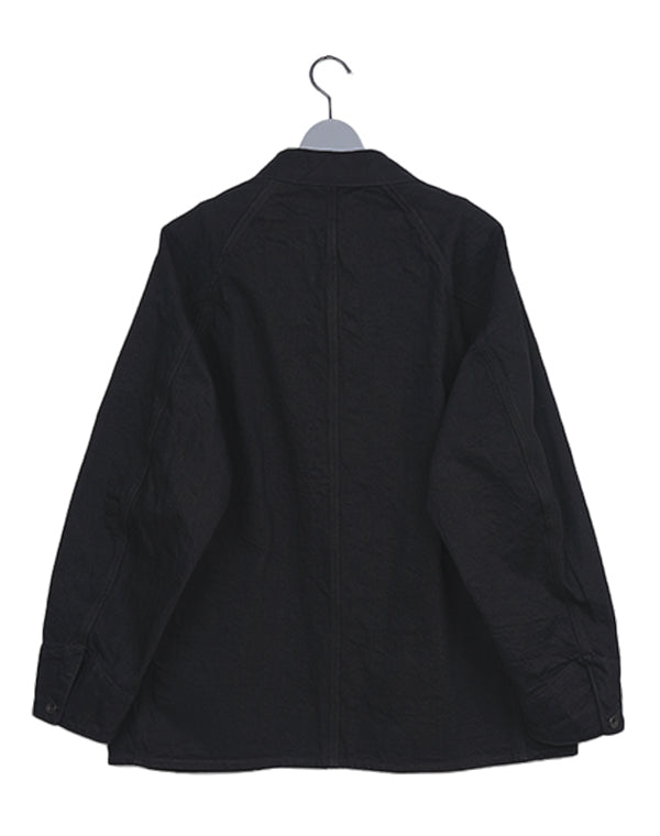 
                  
                    Load image into Gallery viewer, ブラックデニム ワークジャケット / 313166252009
                  
                