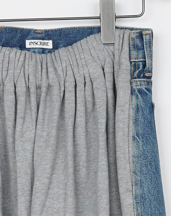 
                  
                    Load image into Gallery viewer, Hybrid Sweat Denim Pants / 311342252001
                  
                
