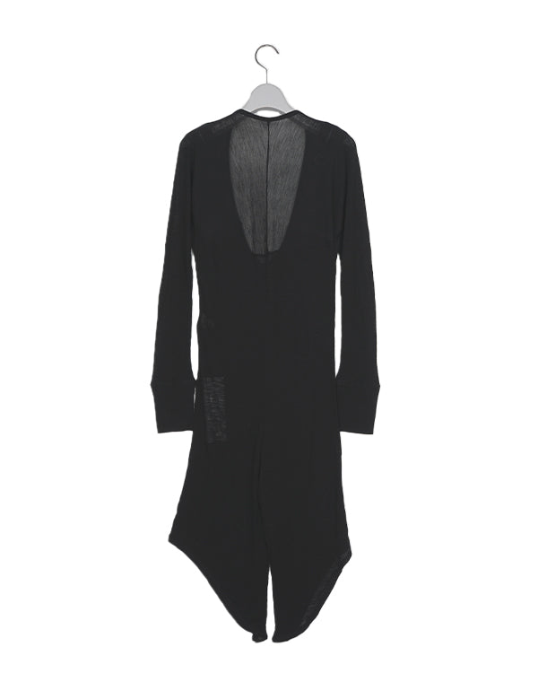 
                  
                    Load image into Gallery viewer, JUN MIKAMI - Wool Rib 3-Way Romper / 303340212001S
                  
                