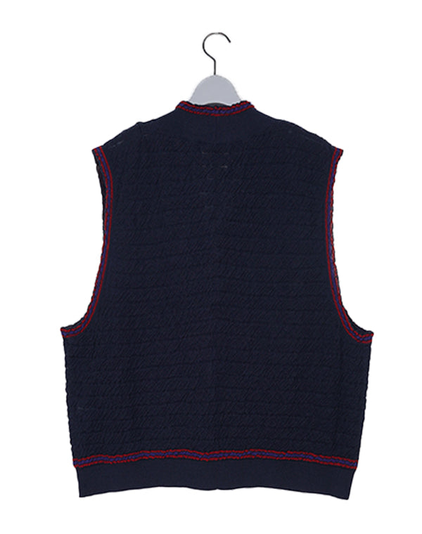 
                  
                    Load image into Gallery viewer, Wrinkled School Vest / 310343252001
                  
                