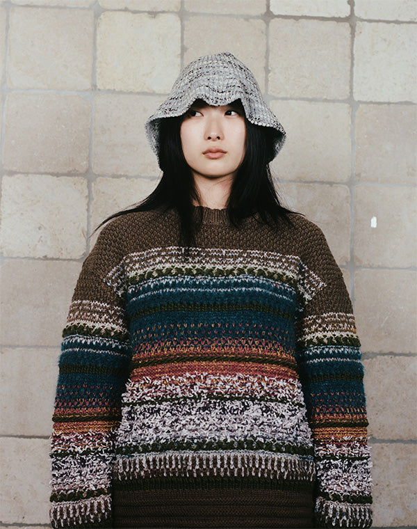 
                  
                    Load image into Gallery viewer, Knit Bucket Hat / BEA25405UA
                  
                
