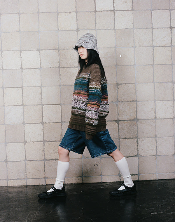 
                  
                    Load image into Gallery viewer, Gradation Crewneck Sweater / BEA25401UA
                  
                