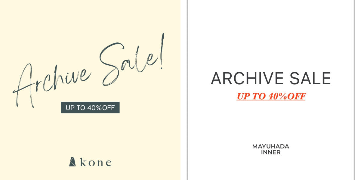kone & MAYUHADA INNER ARCHIVE SALEのサムネイル画像