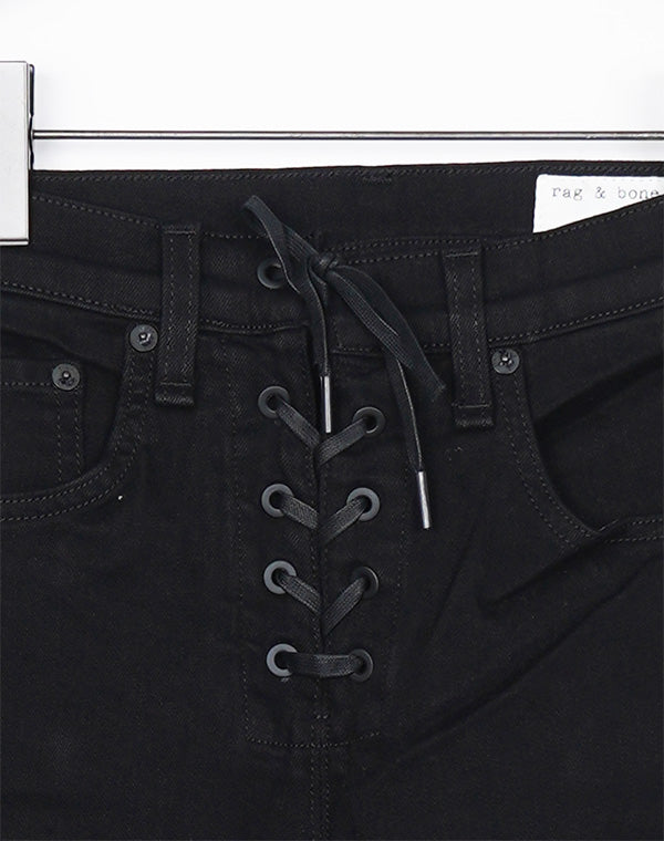 
                  
                    Load image into Gallery viewer, rag &amp;amp; bone - Lace Up Skinny Jeans / 401314162001A
                  
                
