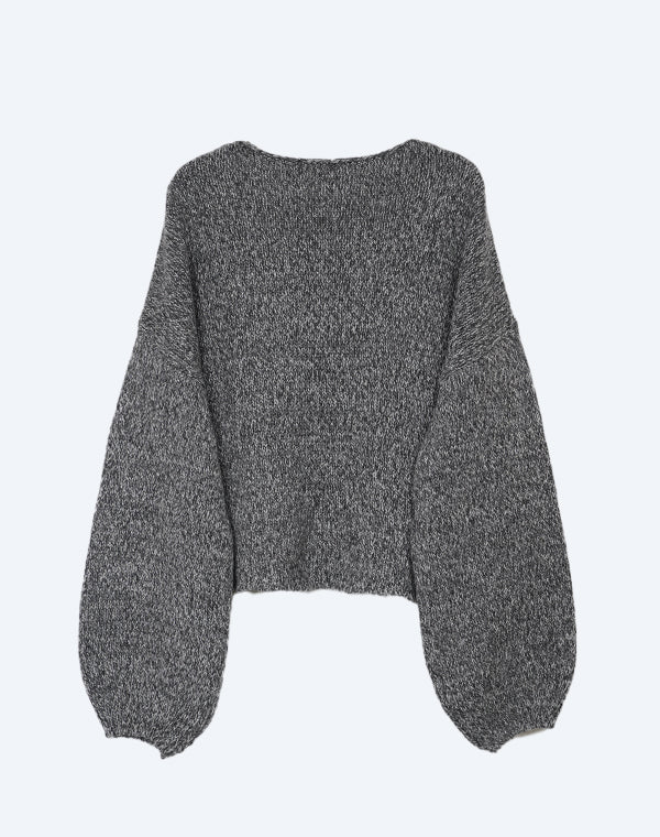 
                  
                    Load image into Gallery viewer, mayuhada wool V neck pullover / BEA24503LH
                  
                