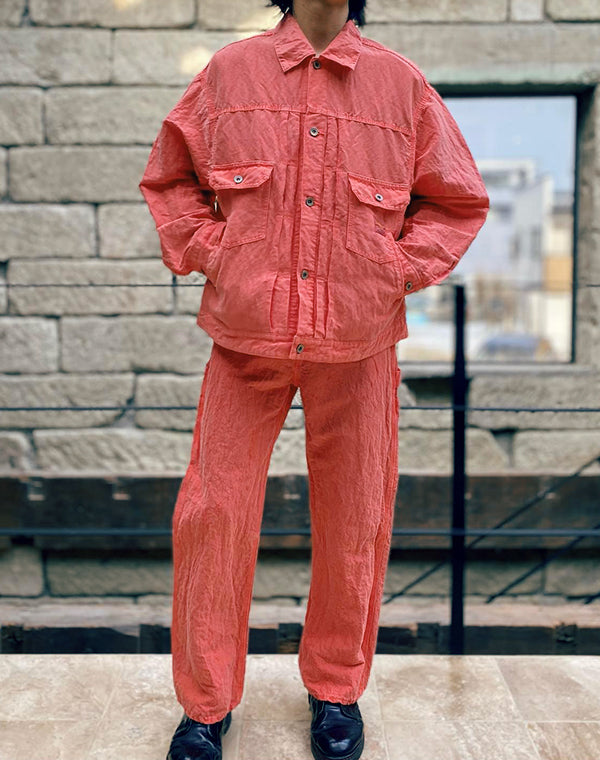 
                  
                    Load image into Gallery viewer, doublet - PIGMENT DYEING PANTS / 315175231002
                  
                