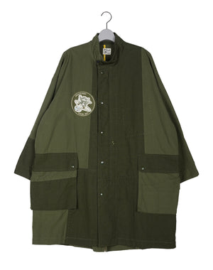 
                  
                    Load image into Gallery viewer, OHARIKO ARMY MILITARY COAT / 314861222004
                  
                