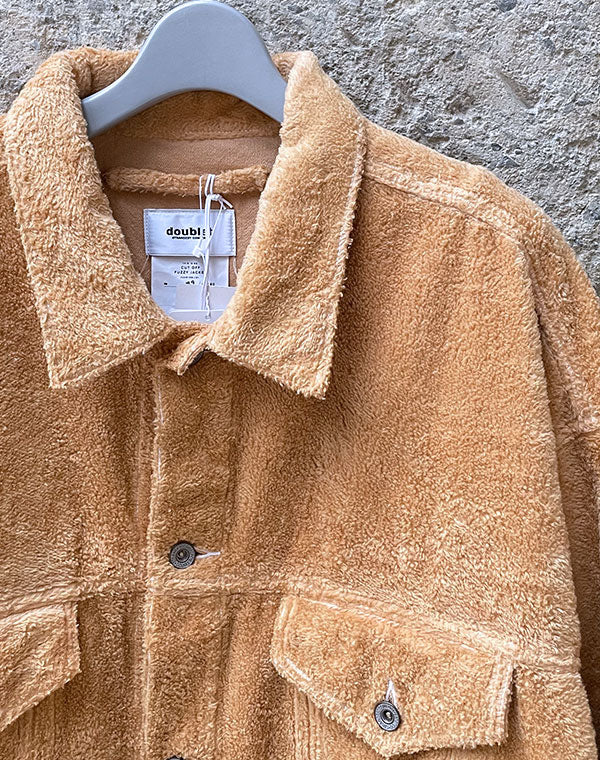 
                  
                    Load image into Gallery viewer, doublet - CUT OFF FUZZY JACKET / 313175222001
                  
                