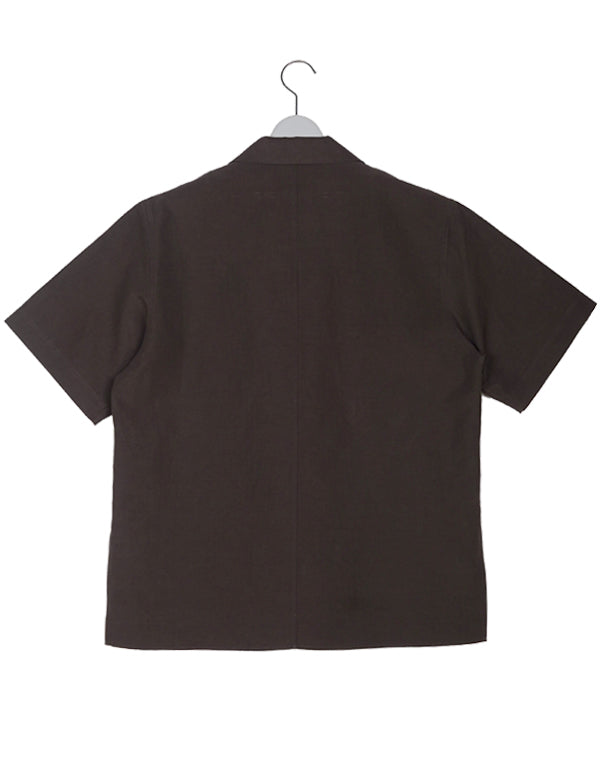 
                  
                    Load image into Gallery viewer, AURALEE - HIGH DENSITY FINX LINEN WEATHER HALF SLEEVED SHIRT / 312178231001
                  
                