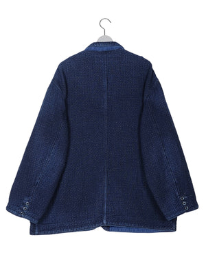 
                  
                    Load image into Gallery viewer, NEW SASHIKO TAILORED JACKET / 313861231001
                  
                