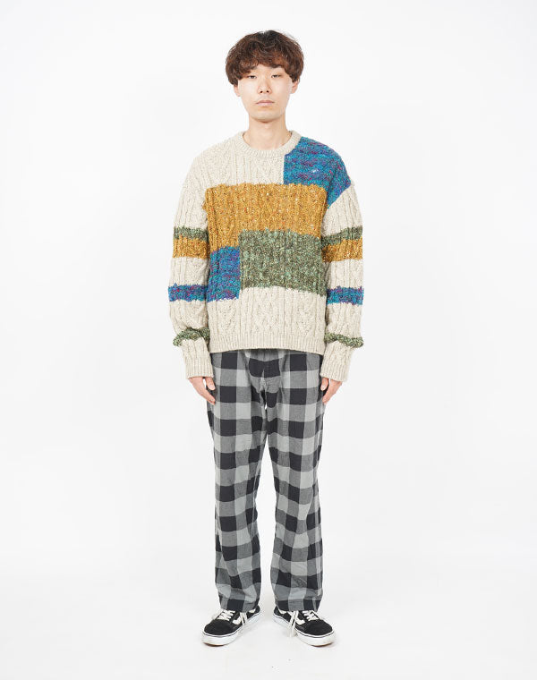 
                  
                    Load image into Gallery viewer, Fancy Cable Pullover / KBAF357M
                  
                