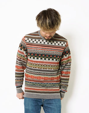 
                  
                    Load image into Gallery viewer, Colourful Mix Jacquard Pullover 2022 / BBF21601UA
                  
                