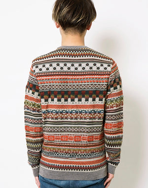 
                  
                    Load image into Gallery viewer, Colourful Mix Jacquard Pullover 2022 / BBF21601UA
                  
                