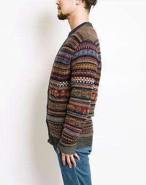 
                  
                    Load image into Gallery viewer, Colourful Mix jacquard Cardigan2022 / BBF21602UA
                  
                