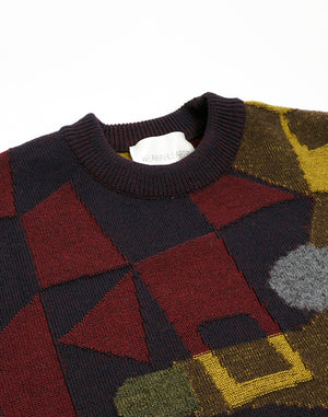 
                  
                    Load image into Gallery viewer, Multi Colour Intarsia Pullover / BBF21605UA
                  
                